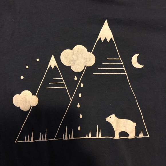 An Li Polar Bear Graphic Tee - Picture 4 of 4